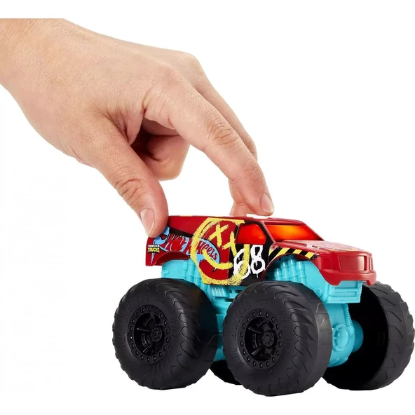 Mattel Oyuncak Hot Wheels Monster Trucks 1:43 Kükreyen Arabalar HDX60 (Karışık Model 1 Adet) ürün görseli 1