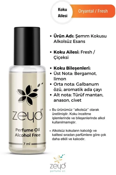 Şemm - Zeyd Esans 7 ml - Resim 3