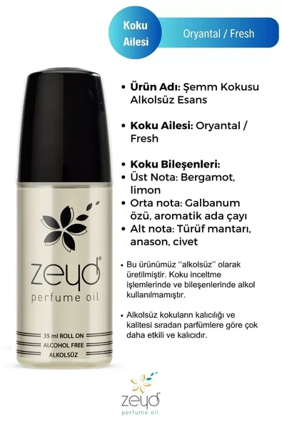 Şemm - Zeyd Esans 35 ml - Resim 3