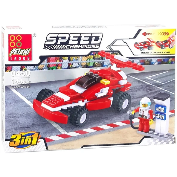 Canem Oyuncak Formula Aracı Blok Lego Seti 144 Parça 6+ 0450 ürün görseli 1