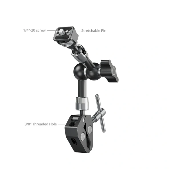 SmallRig 5310 Magic Arm Yengeç Şeklinde Kelepçeli (7'') - Resim 4