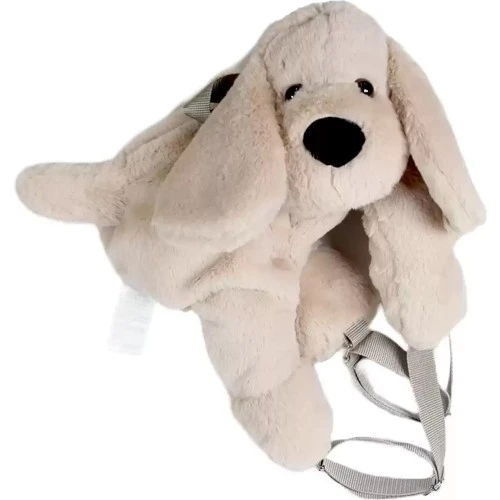Dada Peluş Çanta Köpek Krem 45 Cm DD-30477 ürün görseli 1