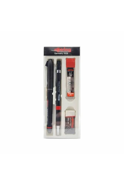 Rotring Ofis Seti Visumax Versatil Kalem 0,7 Mm + Roller Kalem Siyah RO-OFISSET-S ürün görseli 1