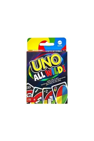 Mattel Uno All Wiild Cdu Kutu Kart Oyunu Mtl-Hhl35 ürün görseli 1