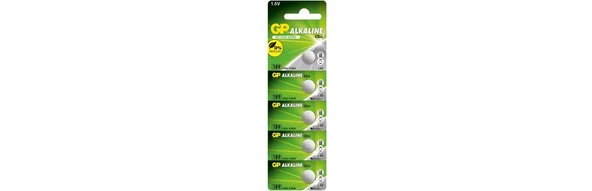Gp 189-c5 Lr54 Ag10-lr1130 Alkalin Düğme Pil 5'li Paket ürün görseli 1