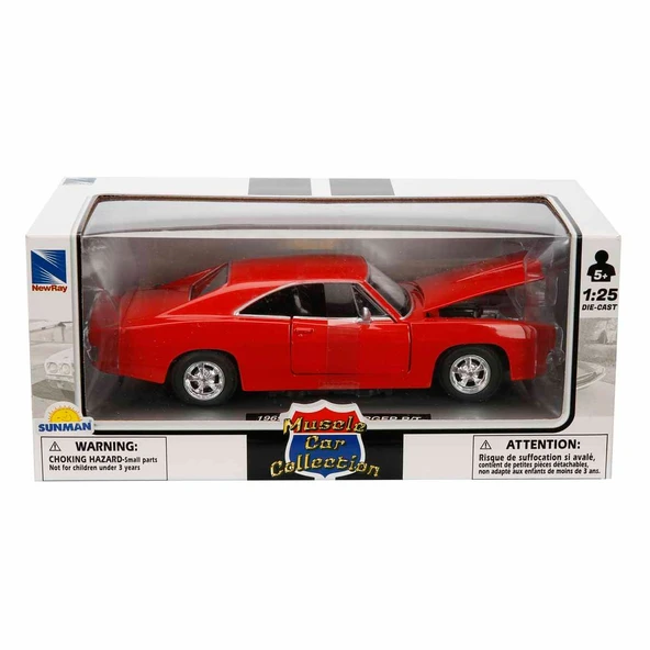 Sunman Oyuncak Muscle Model Araba 1:25 SUN-S00071853 (Karışık Renk 1 Adet) ürün görseli 1