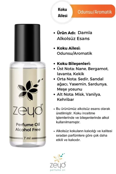 Damla - Zeyd Esans 7 ml - Resim 3