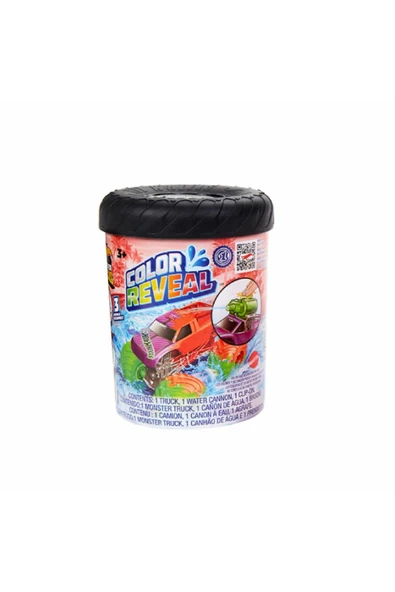 Mattel Oyuncak Hot Wheels Monster Trucks Color Reveal Renk Değiştiren Araçlar Mtl-Hjf39 ürün görseli 1