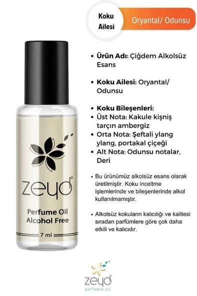 Çiğdem - Zeyd Esans 7 ml - Resim 3