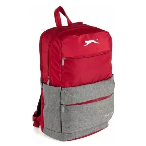 Me Çanta Okul Sırt Çantası Slazenger Traveller Gri Kırmızı 23156 ürün görseli 1