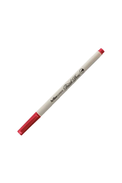 Artline Supreme Fırça Uçlu Markör Kalem Kırmızı LV-A-EPFS-F (12 Li Paket) ürün görseli 1