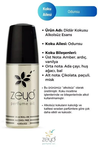 Didar - Zeyd Esans 35 ml - Resim 3