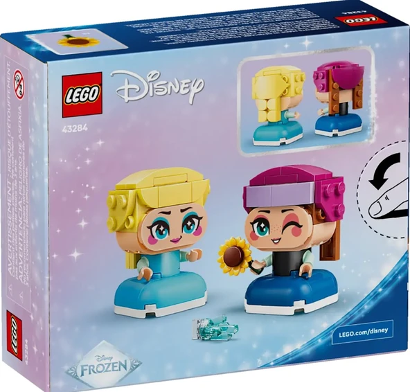 Lego Disney Mini Anna & Elsa 43284 - Resim 3