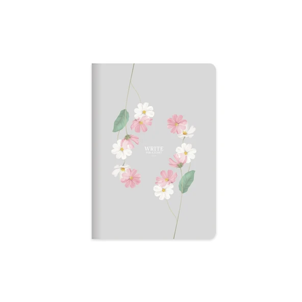 Keskin Color Defter A5 96 Yaprak Çizgili Sert Kapak Start Gri Not Defteri 410391-99 ürün görseli 1