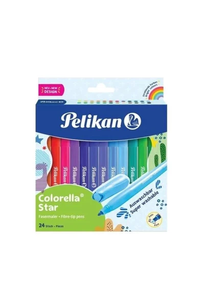 Pelikan Keçeli Kalem Colorella 24 Renk 822312 ürün görseli 1
