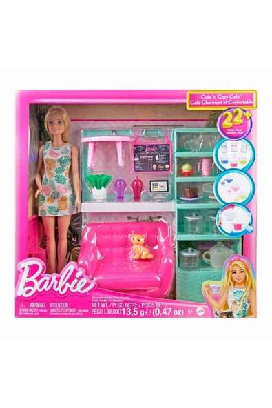 Mattel Oyuncak Barbienin Çay Saati Oyun Seti Mtl-Hkt94 ürün görseli 1