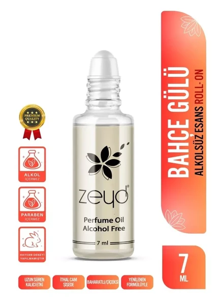 Bahçe Gülü - Zeyd Esans 7 ml - Resim 2