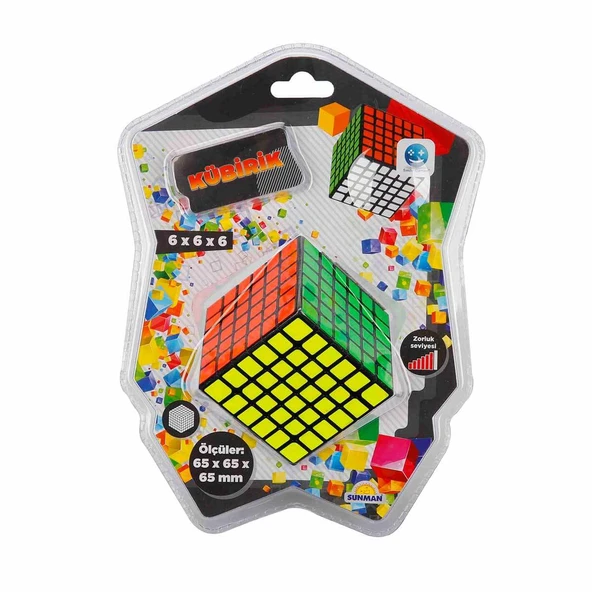 Sunman Oyuncak Smile Games Kübi 6X6X6 Zeka Küpü Sabır Küpü SUN-S01000603 ürün görseli 1