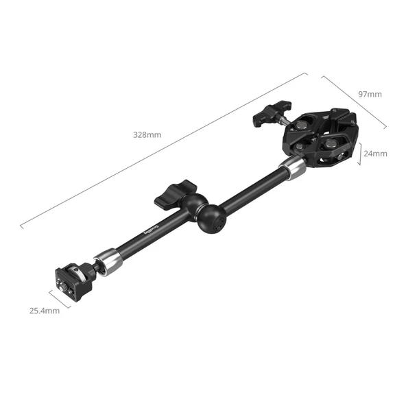 SmallRig 5312 Magic Arm Yengeç Şeklinde Kelepçeli - Resim 3