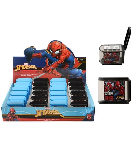 Otto Kalemtıraş Spiderman Hazenli 3 Bıçaklı 44682 (24 Lü Paket) ürün görseli 1
