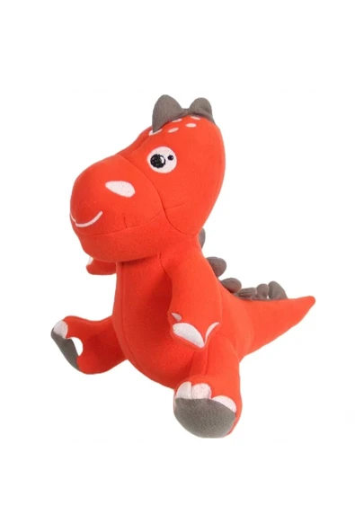 Dada Peluş Oyuncak Dino Turuncu 40 Cm DD-30385 ürün görseli 1