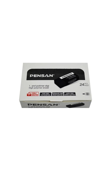 Pensan Silgi Siyah Pss-24S (24 Lü Paket) ürün görseli 1
