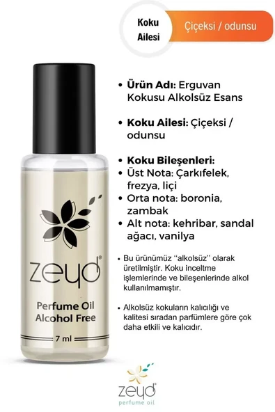 Erguvan - Zeyd Esans 7 ml - Resim 3