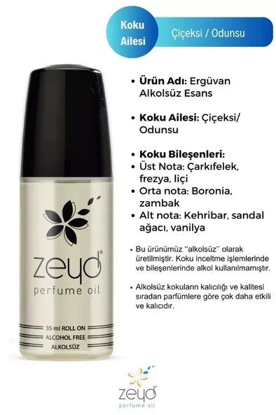 Erguvan - Zeyd Esans 35 ml - Resim 3