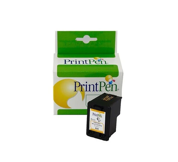 PRINTPEN HP No.650XL (CZ101AE) Siyah Mürekkep Kartuş Yüksek Kapasite ürün görseli 1
