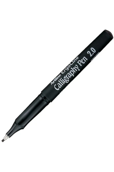 Artline Supreme Calligraphy Pen Kaligrafi Kalemi 2.0 Siyah LV-A-EPF-242 (12 Li Paket) ürün görseli 1