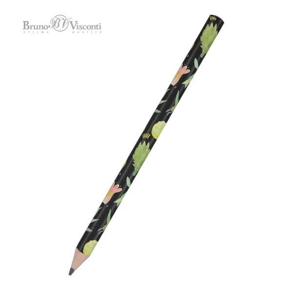 Bruno Visconti Kurşun Kalem Happy Graphix Jumbo 4B 3,5 Mm Botanik 21-0062/32 (30 Lu Paket) ürün görseli 1