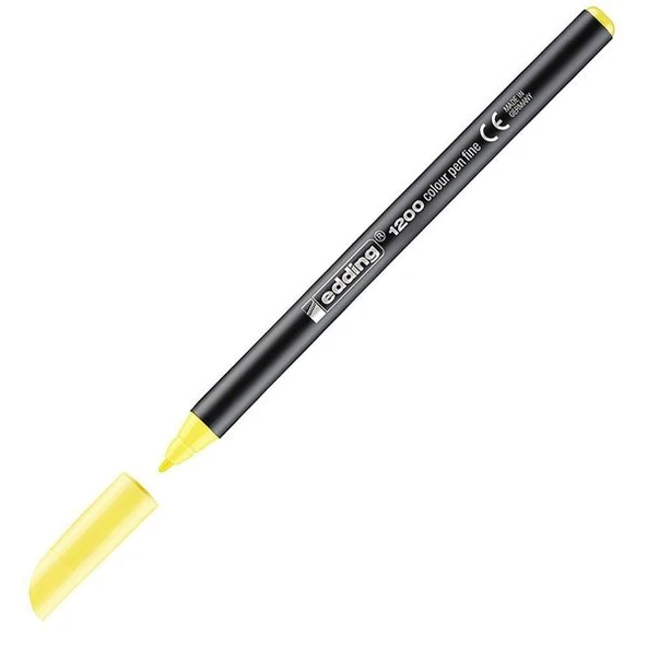 Edding 1200 İnce Uçlu Keçeli Kalem (Grafik Kalemi) 1.0Mm Kış Kavunu (10 Lu Paket) ürün görseli 1