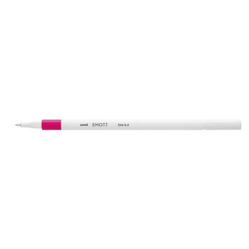 Uni-Ball Akrilik Uçlu Keçeli Kalem Emott 0.4 Mm Fine Pembe PEM-SY (10 Lu Paket) ürün görseli 1