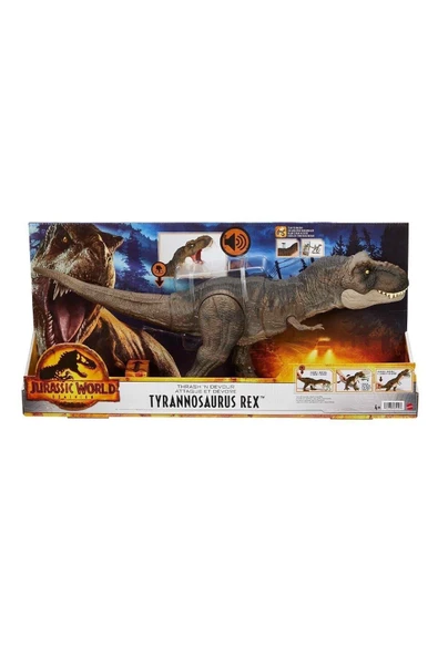Mattel Oyuncak Jurassic World Güçlü Isırıklar Dinazor Figürü HDY55 ürün görseli 1