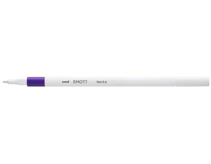 Uni-Ball Akrilik Uçlu Keçeli Kalem Emott 0.4 Mm Fine Fuşya PEM-SY (10 Lu Paket) ürün görseli 1