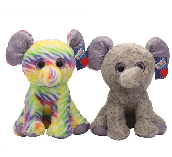 Halley Oyuncak Benekli Fil 30 Cm Peluş Oyuncak Pl62550 (Karışık Model 1 Adet) ürün görseli 1