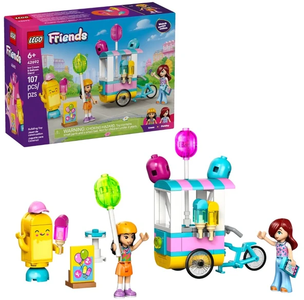 Lego Friends Ice Cream & Balloon Stand 42692 ürün görseli 1
