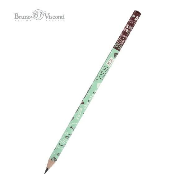Bruno Visconti Kurşun Kalem Happygraphix Kofemania Kapuçino 21-0030/56 (50 Li Paket) ürün görseli 1