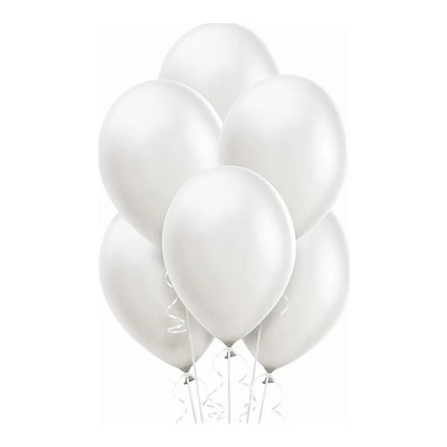 Bafix Balon 12 Inc Baskı Balonu Beyaz (100 Lü Paket) ürün görseli 1