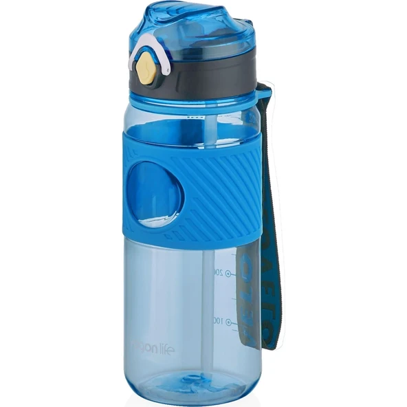 Vagon Life Pipetli Matara (Suluk) 600 Ml Vgn2236 (Karışık Renk 1 Adet) ürün görseli 1
