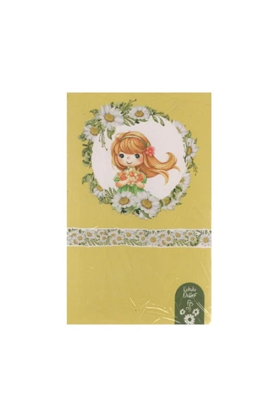 Lilamor Not Defteri Papatya Kokulu 12,5X19,5Cm 112 Sayfa LLM-DF1219-PK01A (Karışık Desen 1 Adet) ürün görseli 1