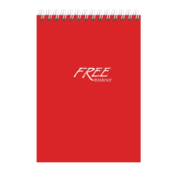 Keskin Color Bloknot (Not Defteri) A7 (Küçük Boy) 42 Yaprak Çizgili Free Office Üstten Spiralli 145301-99 (48 Li Paket) ürün görseli 1