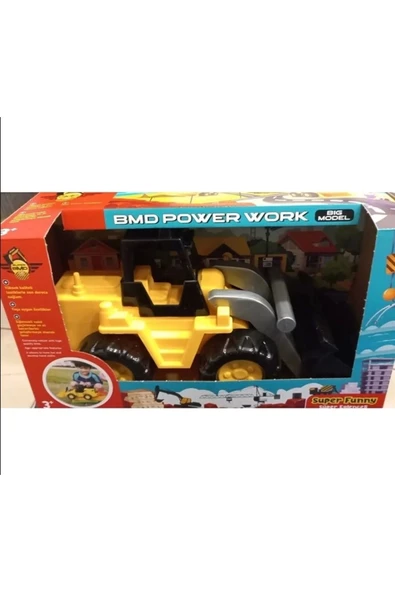 Asya Oyuncak Plastik Dozer Bmd Work Power Bmd0001 ürün görseli 1
