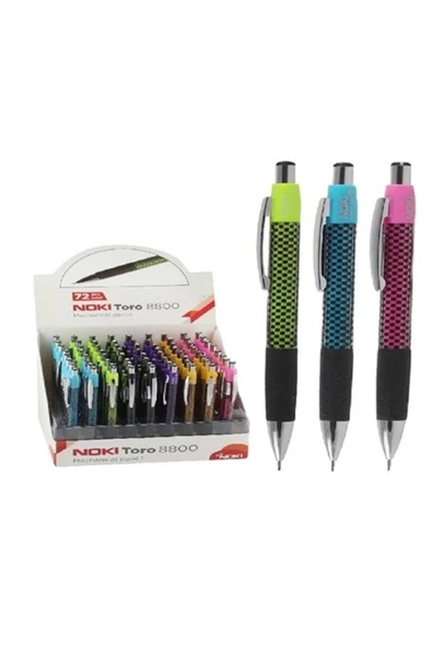 Noki Versatil Kalem (Mekanik Kurşun Kalem) W-Touch 0.7 Mm 860007-48 (48 Li Stand) ürün görseli 1