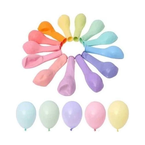 Balonevi Balon 12” Karışık Makaron (100 Lü Paket) ürün görseli 1