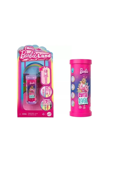 Mattel Oyuncak Mini Barbİeland Cutie Reveal Bebekler Hym25 (Karışık Model 1 Adet) ürün görseli 1