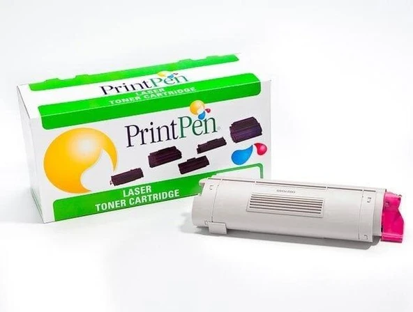 Oki C5800 Kırmızı Muadil Toner (43324442) ürün görseli 1