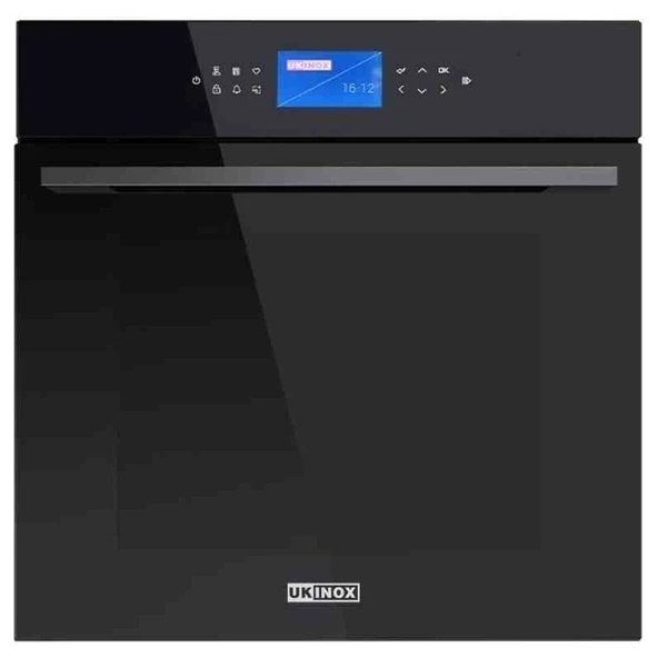 Ukinox Ukınox Ankastre Siyah Set( Dolce 60 cm Dav+Ares 5 Gözlü Ocak+11 Fonk Tıtan Fırın Full Dokunmatık) ürün görseli 1