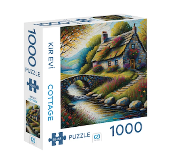 Ca Games Puzzle 1000 Parça Kır Evi Ca1000-7047 ürün görseli 1