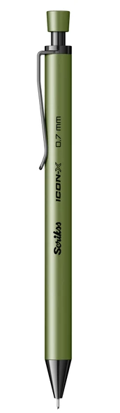 Scrikss Versatil Kalem (Mekanik Kurşun Kalem) Icon-X Metal 0.7 Mm Yeşil (12 Li Paket) ürün görseli 1